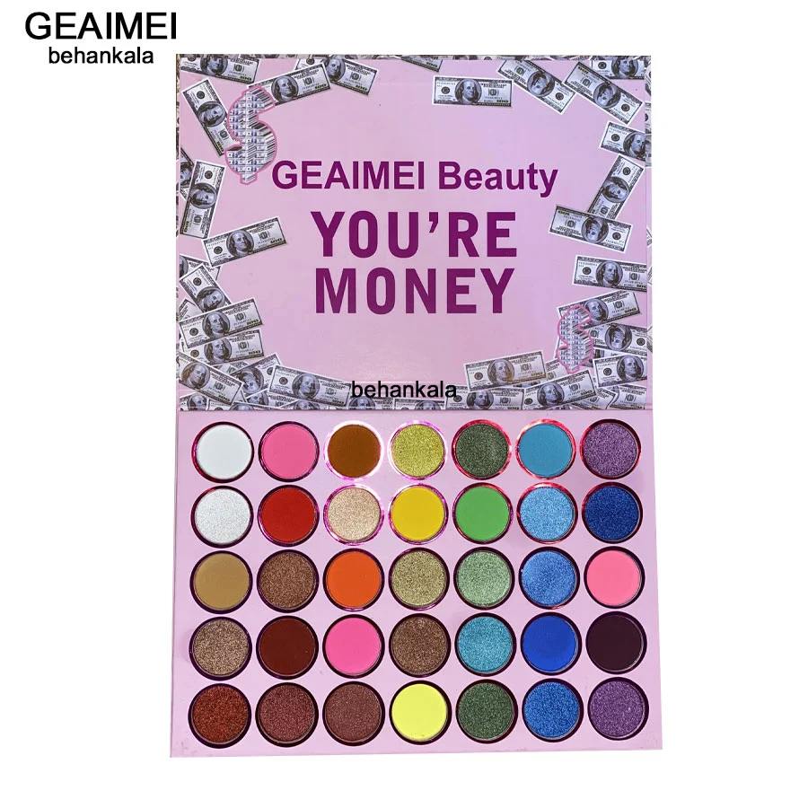 geaimei beauty yore money 35 eye shadow behankala 2